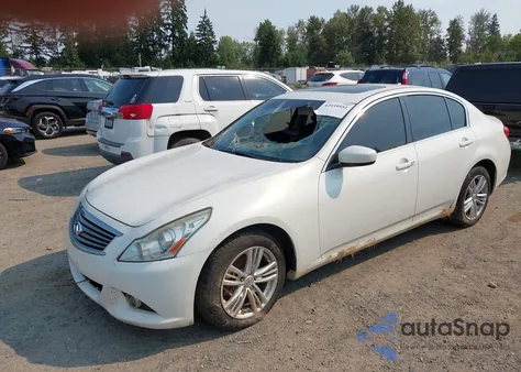 2013 Infiniti G37 из США, поврежденный, VIN JN1CV6AR6DM750695